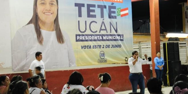 Si hoy fueran las elecciones en Ticul, la panista Tete Ucán ganaría con amplia ventaja