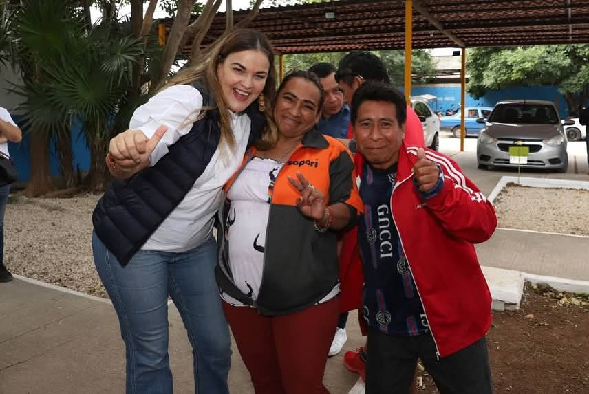 Mérida brilla gracias a sus trabajadores, afirma Cecilia