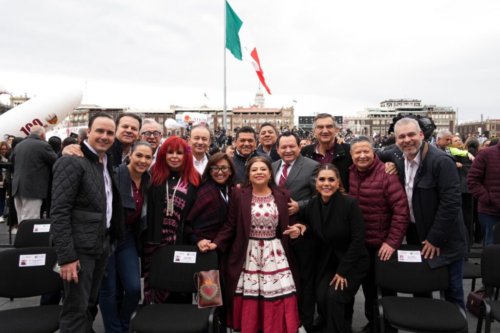 Díaz Mena celebra 100 días de Gobierno de Sheinbaum