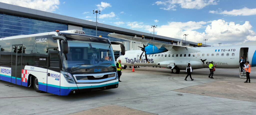 Mérida moderniza su aeropuerto con nuevo aerocar COBUS 3000