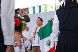 Renuevan juramento de lealtad a la patria en Yucatán