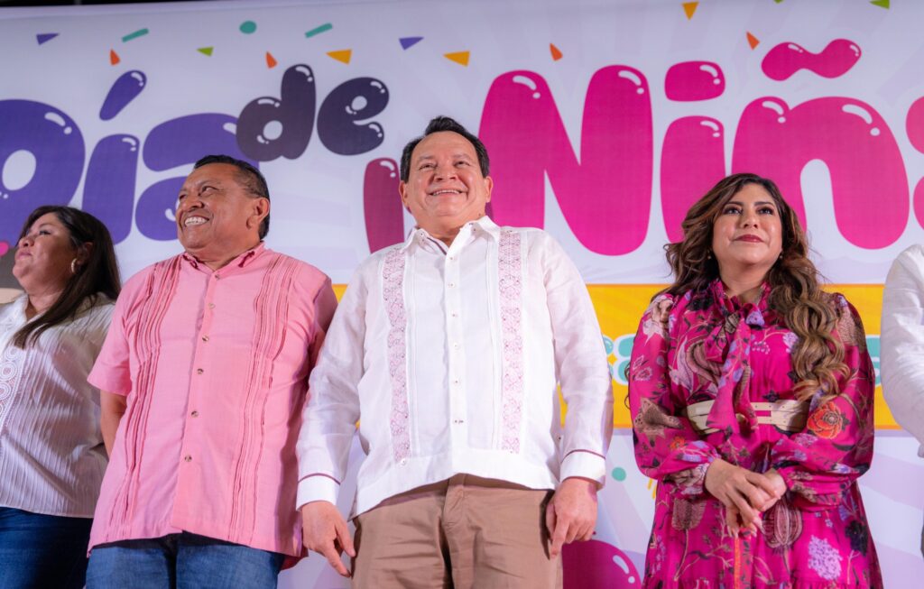 Infancias de Yucatán disfrutan shows y actividades especiales