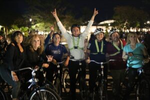 Rodada inclusiva fomenta respeto y uso del espacio público