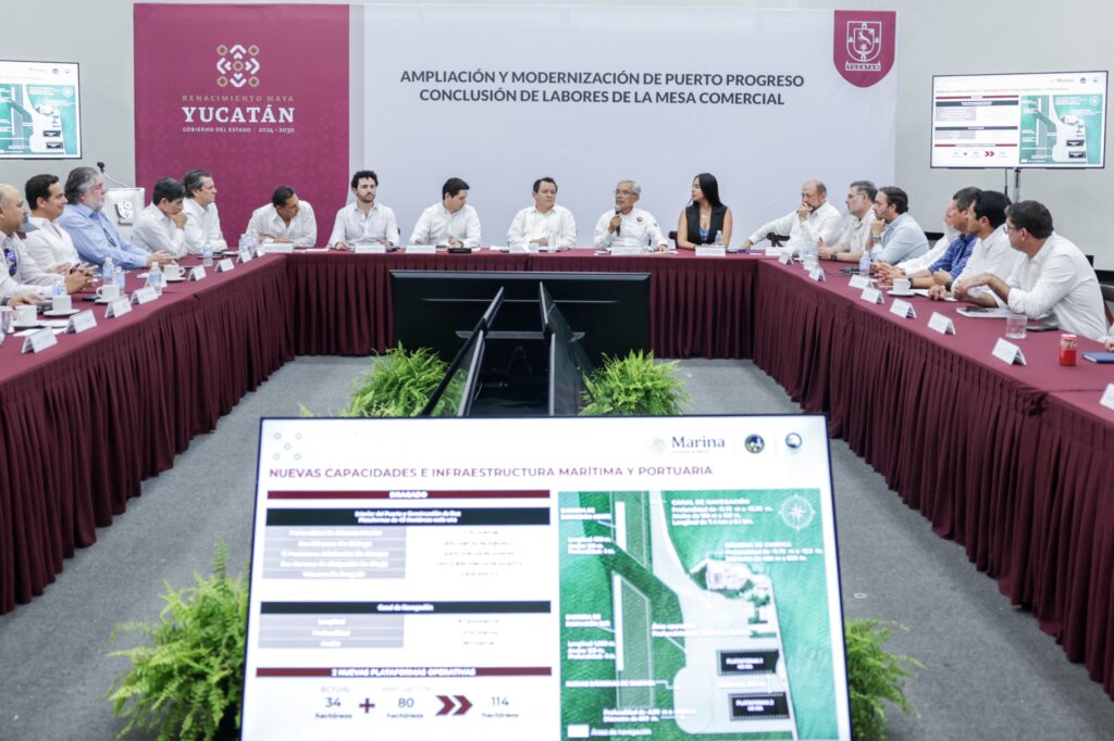 Confirman ampliación millonaria para el Puerto de Progreso Confirman ampliación millonaria para el Puerto de Progreso
