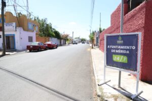Calles renovadas para un Mérida más seguro