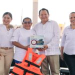 Apoyos para pescadores en Río Lagartos y comisarías