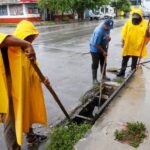 Cecilia Patrón supervisa acciones contra encharcamientos
