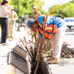 Limpian rejillas de Mérida para prevenir encharcamientos