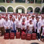 Díaz Mena firma convenio por la salud preventiva