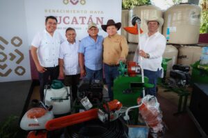 Gobierno estatal fortalece el campo en el sur