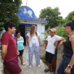 Cecilia Patrón mejora espacios públicos en Komchén