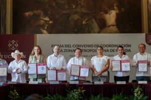 Mérida y 13 municipios firman alianza de desarrollo