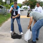 Mérida refuerza bacheo antes de temporada de lluvias