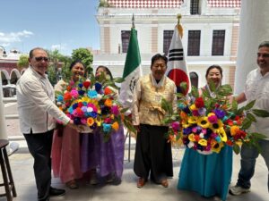 Mérida celebra la amistad con la comunidad coreana