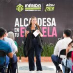 Cecilia Patrón refuerza apoyo a proyectos de jóvenes