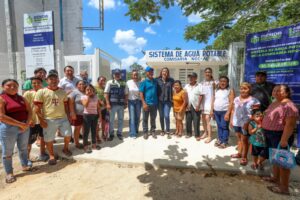 Cecilia Patrón acerca infraestructura a familias de comisarías