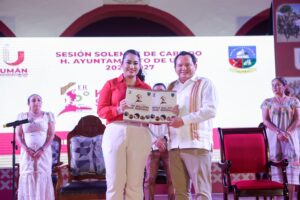 Umán recibe respaldo estatal en Informe de Gobierno