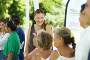 Cecilia Patrón impulsa rehabilitación de parques en Mérida