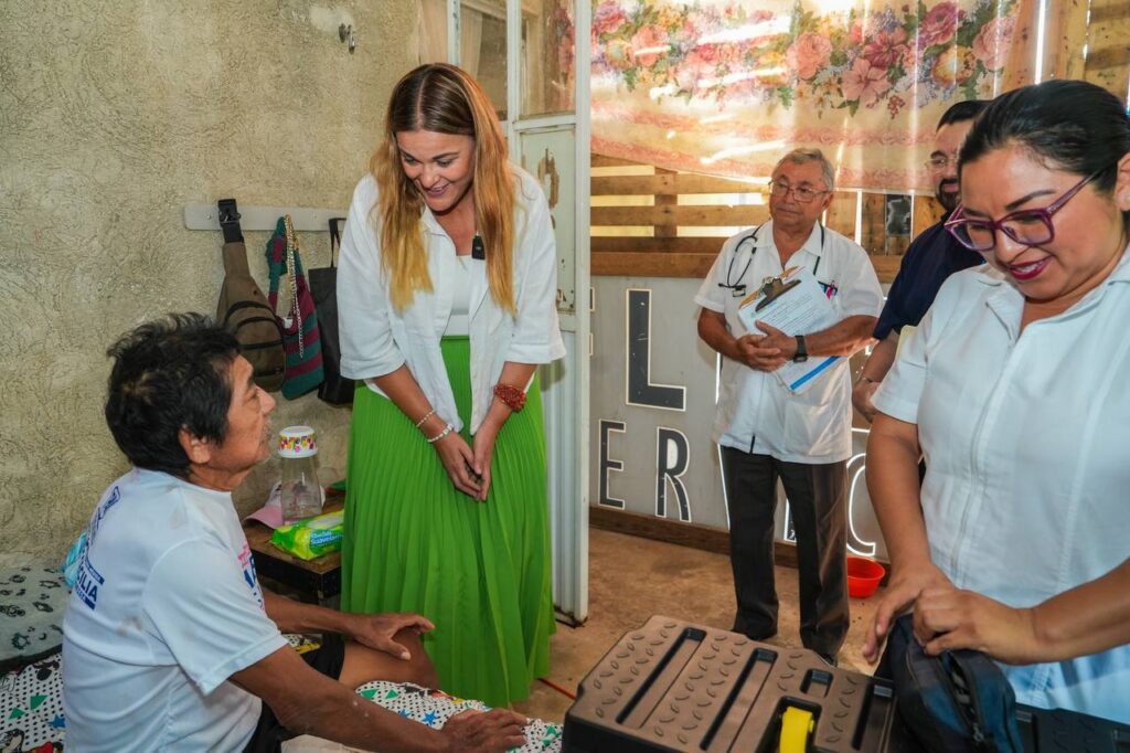 Cecilia Patrón garantiza atención médica accesible para los meridanos