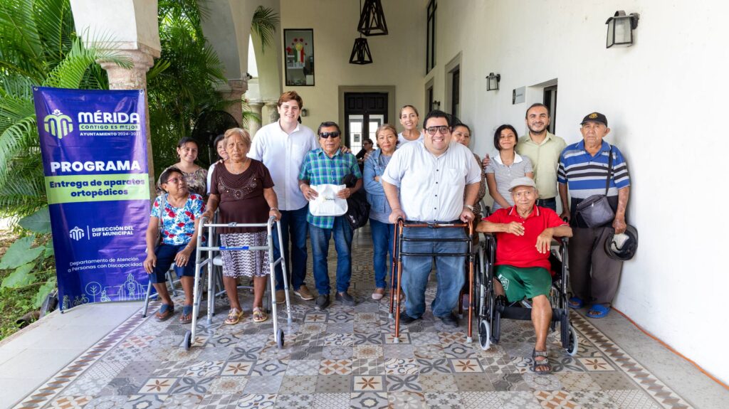 DIF Mérida mejora la movilidad de personas con discapacidad DIF Mérida mejora la movilidad de personas con discapacidad