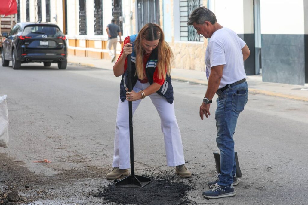 Cecilia Patrón impulsa calles más seguras para Mérida Cecilia Patrón impulsa calles más seguras para Mérida
