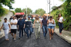 Cecilia Patrón cumple compromiso con vecinos de Xcanatún