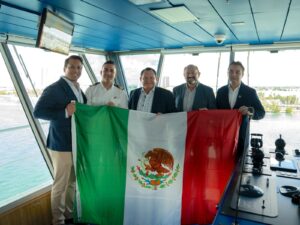 Díaz Mena visita el Puerto de Miami para fortalecer Yucatán
