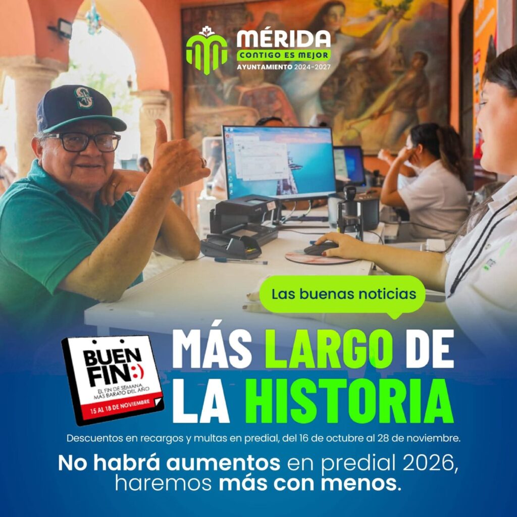 El Buen Fin llega a Mérida con grandes descuentos municipales
