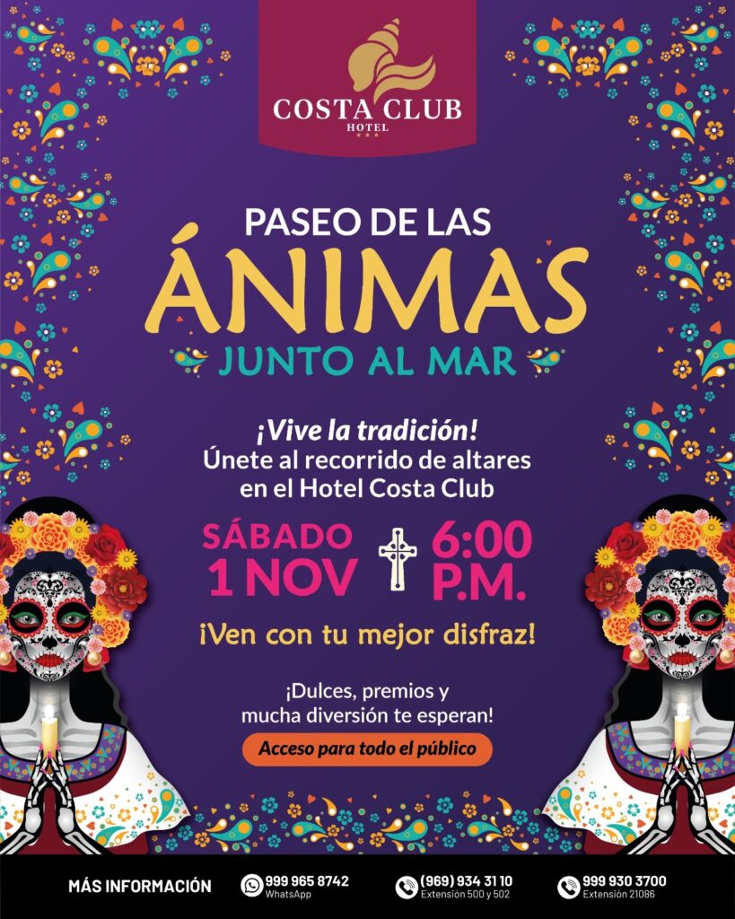 Yucatán honra a sus fieles difuntos junto al mar Yucatán honra a sus fieles difuntos junto al mar