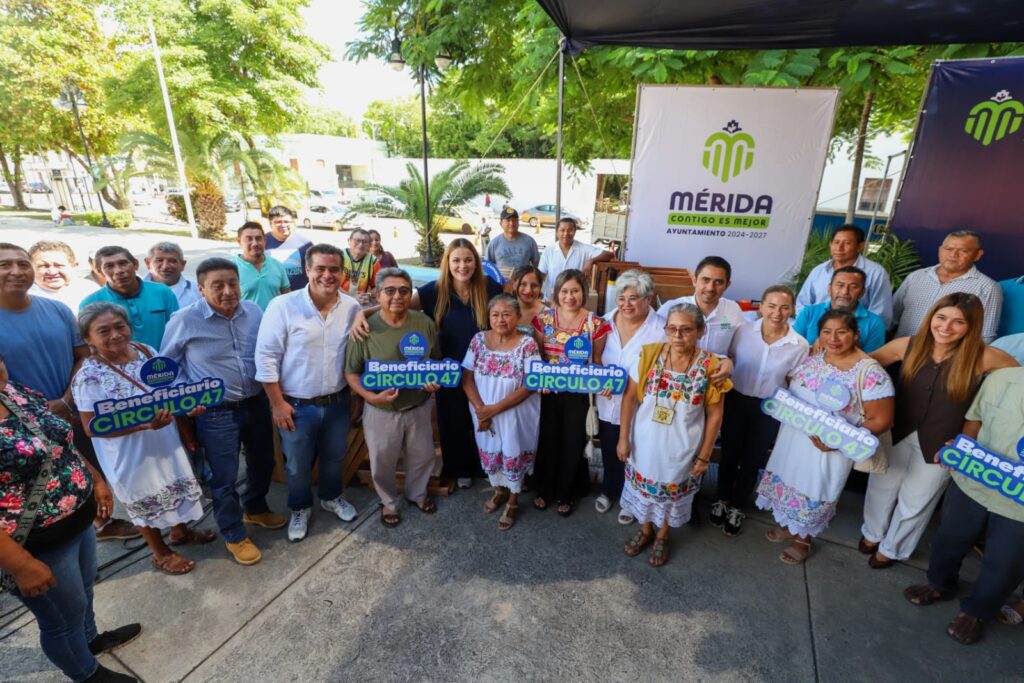 Cecilia respalda a productores del Círculo 47