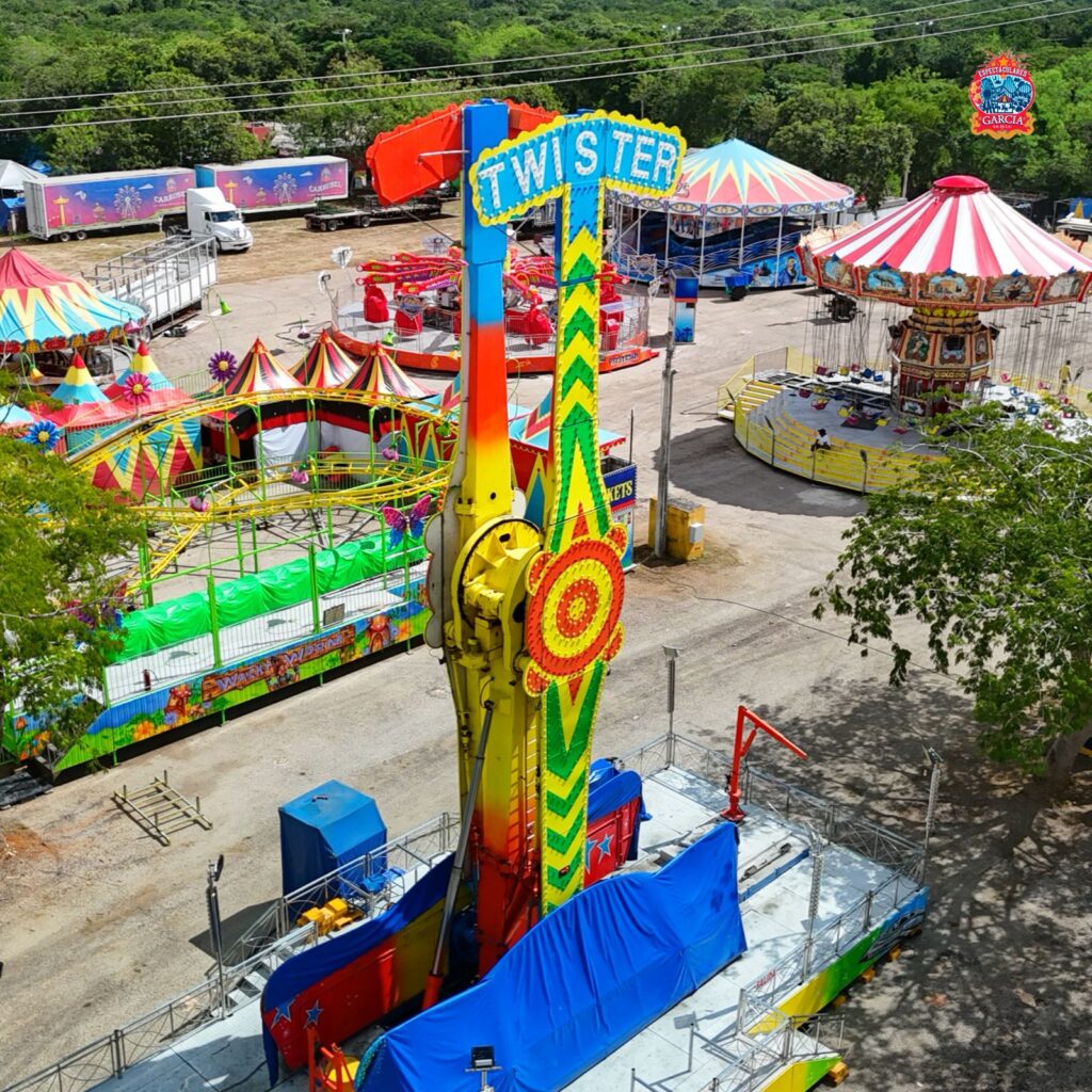 Feria Yucatán 2025 recibe nuevas atracciones de Espectaculares García