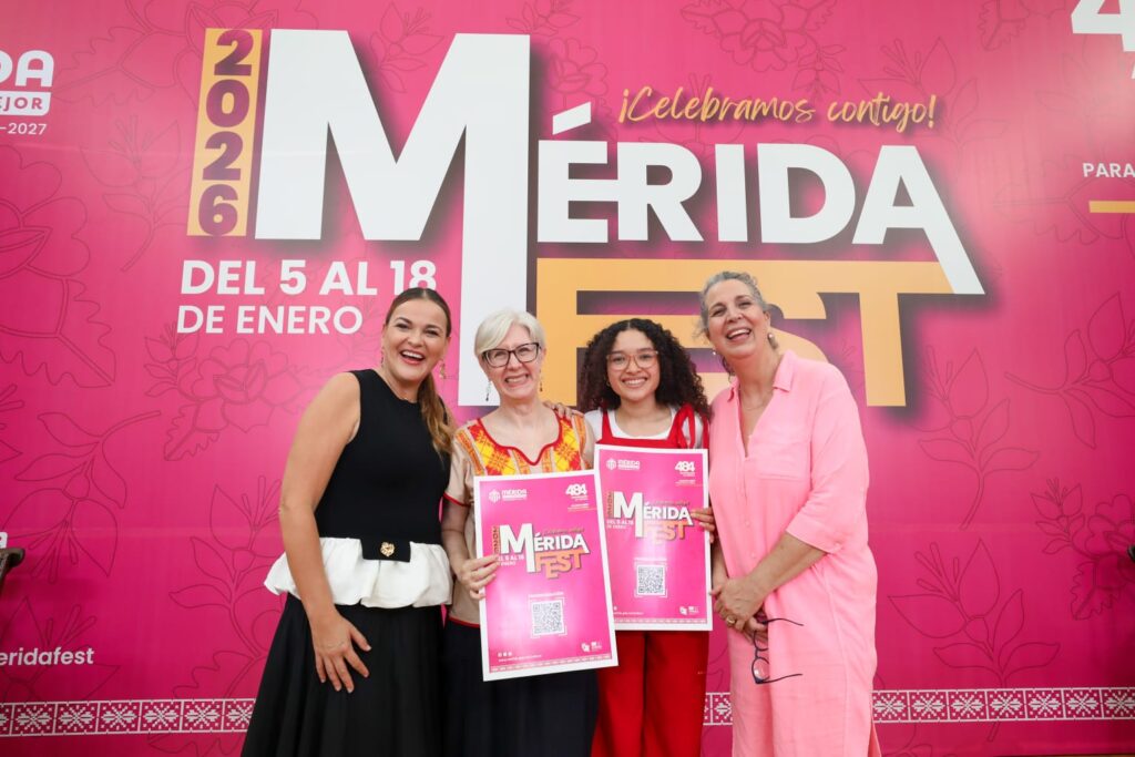 Mérida anuncia Mérida Fest 2026 con artistas locales e internacionales