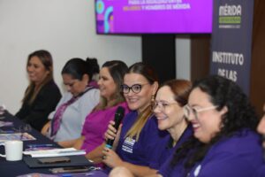 Cecilia Patrón fortalece acciones contra violencia de género