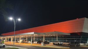 Aeropuerto se suma al llamado global contra la violencia