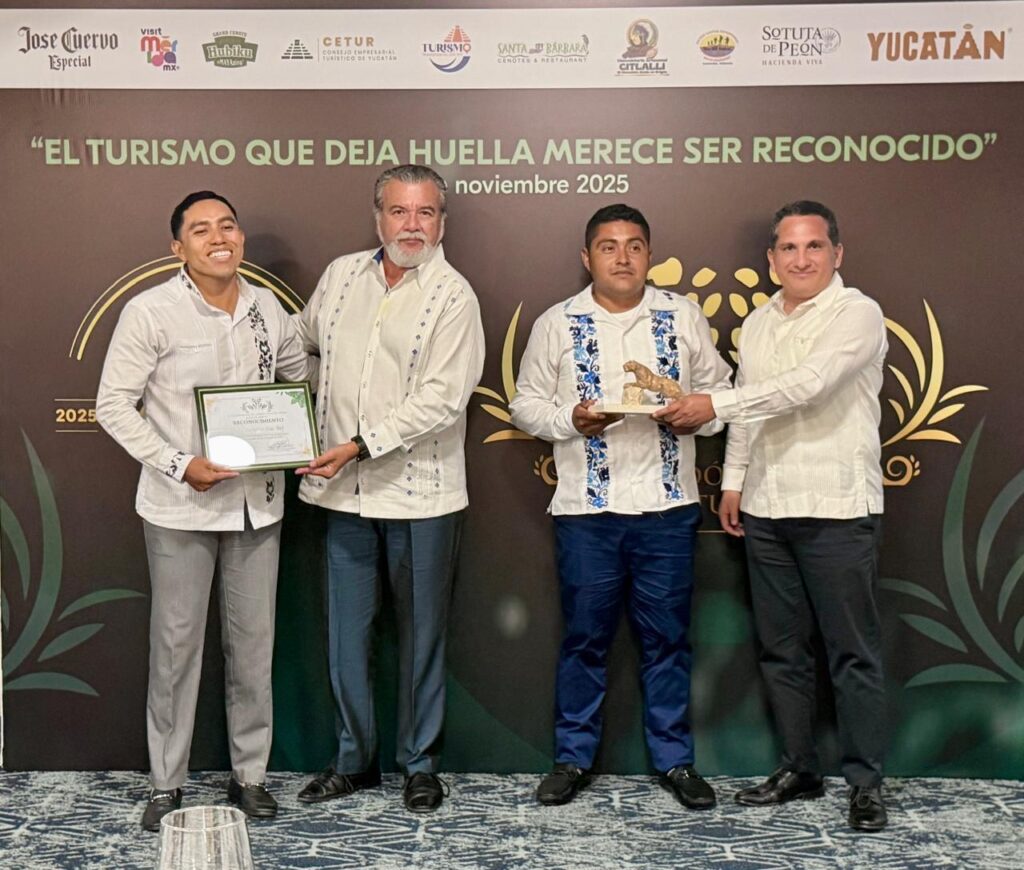 Yucatán distingue a líderes del turismo sostenible