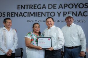 Renacer Ganadero y Caminos Renacimiento benefician a Yucatán