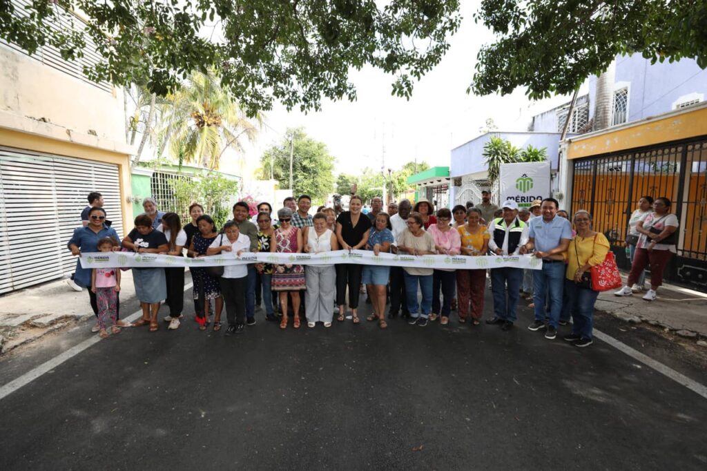 Más infraestructura para Mérida: Cecilia cumple