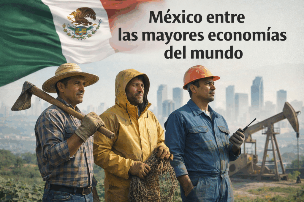 México se mantiene entre las grandes economías del mundo