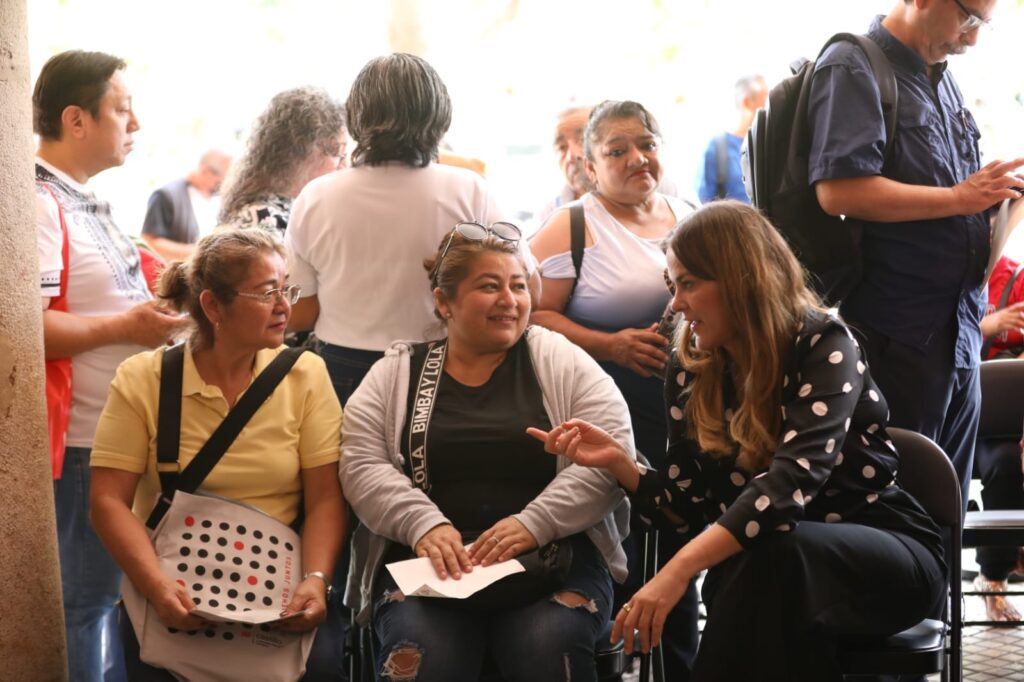 Cecilia Patrón llama ejemplo el pago puntual del predial