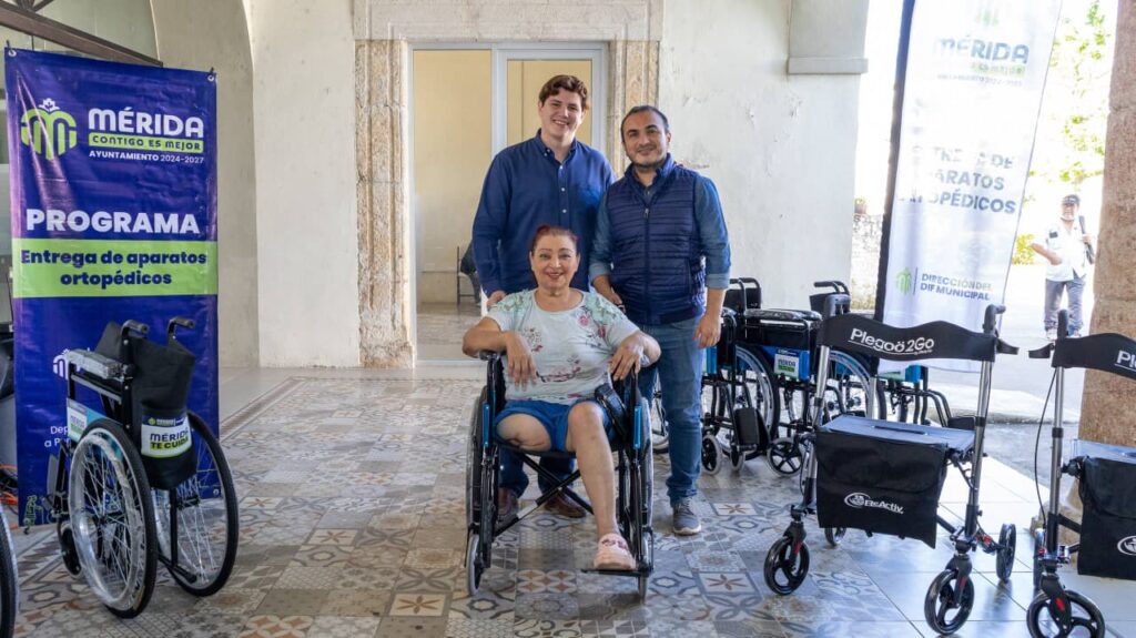 Mérida impulsa inclusión con aparatos ortopédicos