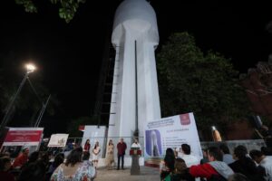 Díaz Mena supervisa obras de agua en Kopomá