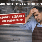 Inseguridad frena el sueño emprendedor