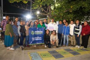 Participación vecinal fortalece espacios públicos en Mérida