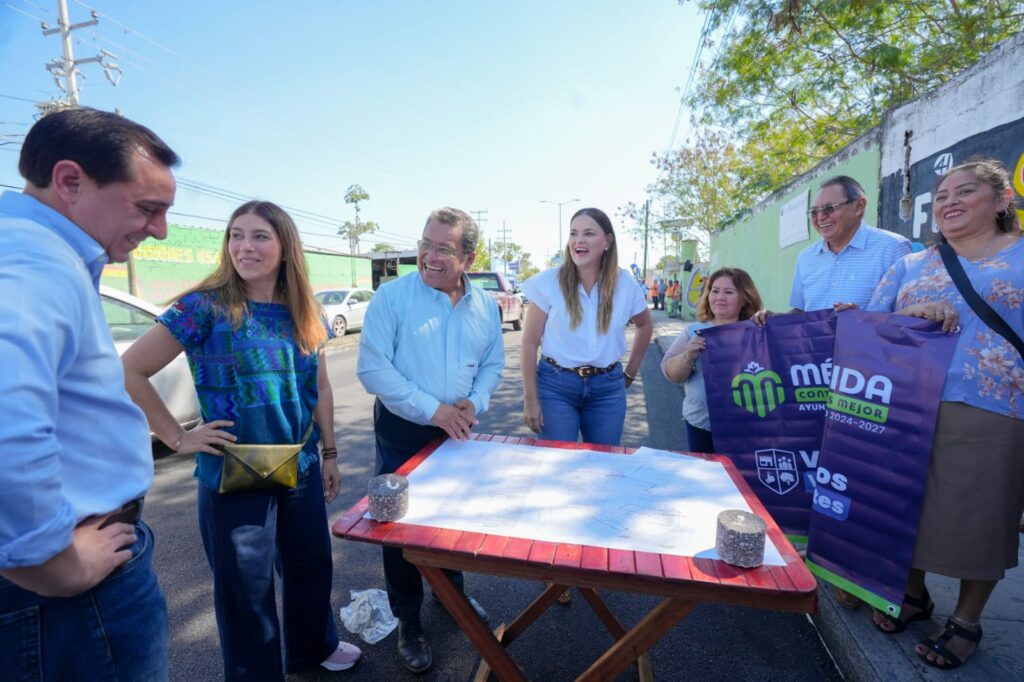 Más calles renovadas en el nororiente de Mérida