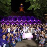 Mérida ilumina Palacio Municipal por Día Internacional de la Mujer