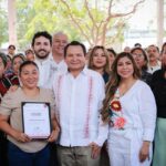 Díaz Mena apoya emprendimientos con maquinaria y equipo