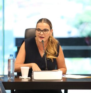 Cecilia Patrón participa en estrategia nacional de seguridad