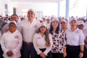 Wendy Méndez impulsa jornada comunitaria en Chelem