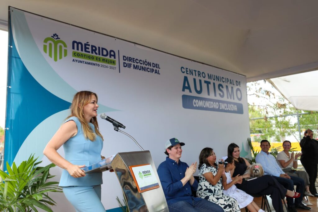 Cecilia Patrón lanza censo de autismo en Mérida