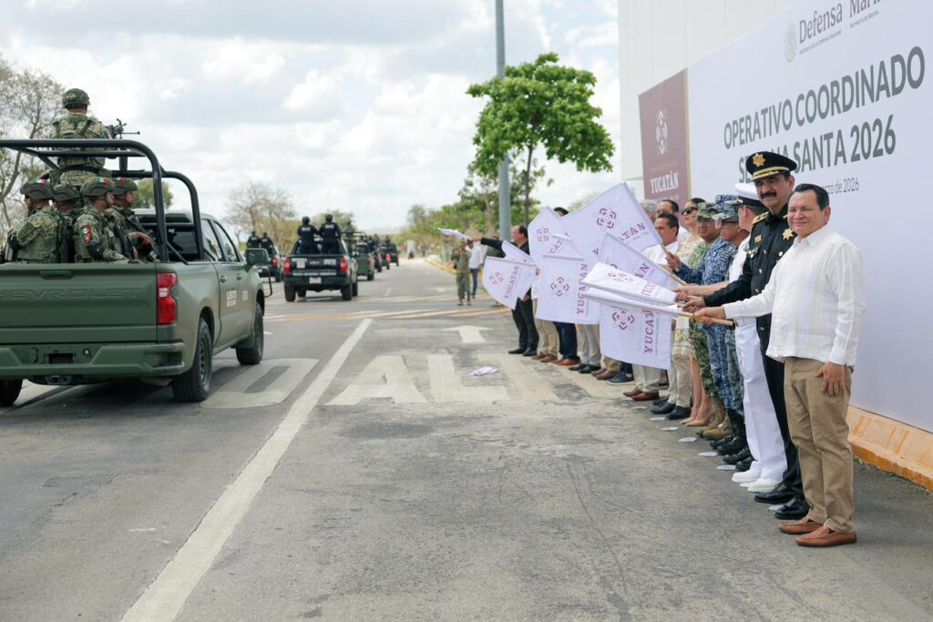 Díaz Mena refuerza seguridad en Semana Santa